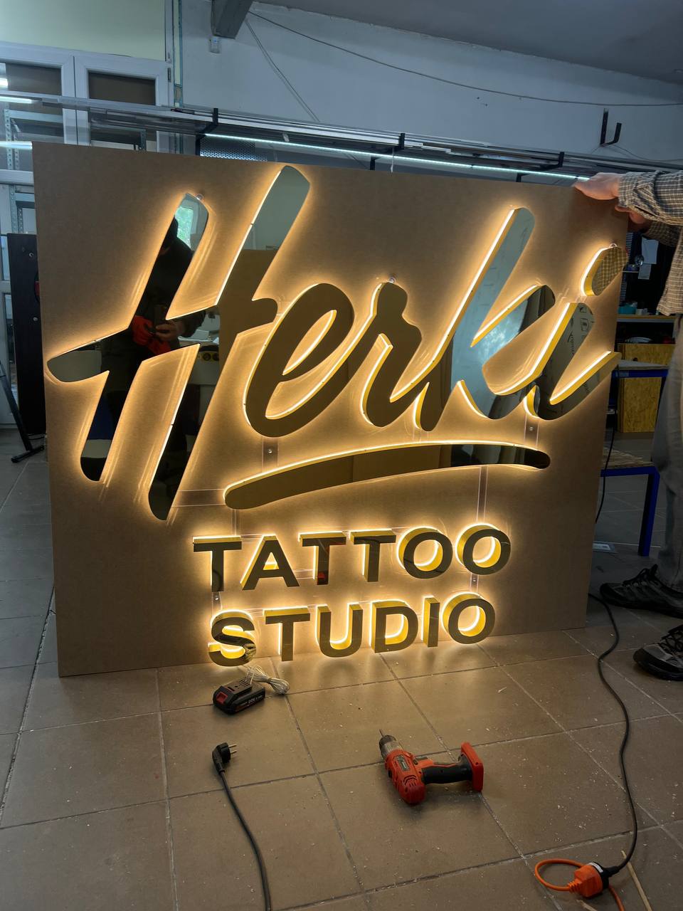 Backlit Letter Signs — Halo-lit letters · Studio